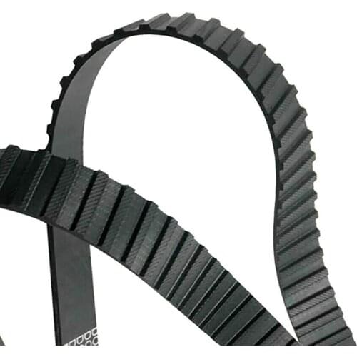 HTD XL-90 To XL-130, Black Rubber Closed Loop Timing Belt, Synchronous Belt, Width 10mm Pitch 5.08mm
