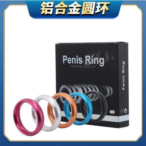 Metal Penis Penis Ring for Men Delayed Ejaculation Erection Sex Shop Toy for Couples Male Expansion Ring Mens Cock Rings