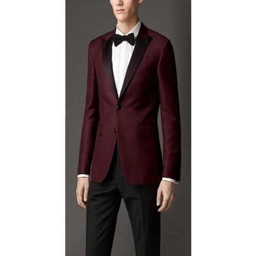 Mens suits wedding New Arrival Groomsmen Shawl Lapel Groom Tuxedos Hot Men Suits Wedding Best Man (jacket+pants)