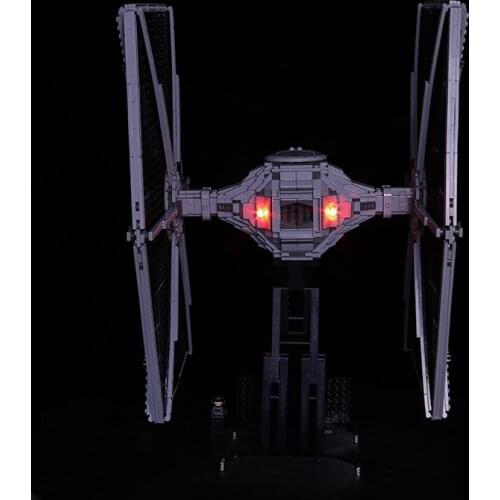 Led Light Kit For 75095 Space fighter building block model TIE ,the DIY decoration for childrens toys(led only,no blocks)