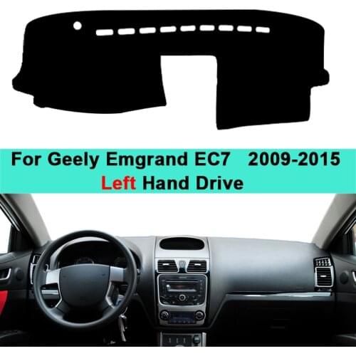 Car Inner Dashboard Cover Dash Mat Carpet Cushion For Geely Emgrand EC7 2009 2010 2011 2012 2013 2014 2015 EC7 2016 Sunshade Pad