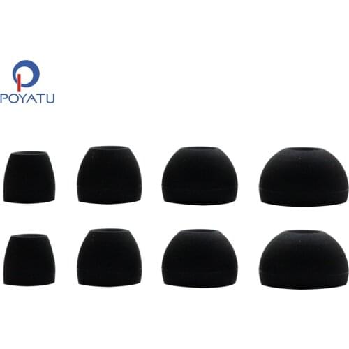 POYATU Airdots TWS Tips Earbuds Silicone Eartips for Xiaomi Redmi Airdots Earphones Replacement In Ear Tips Buds