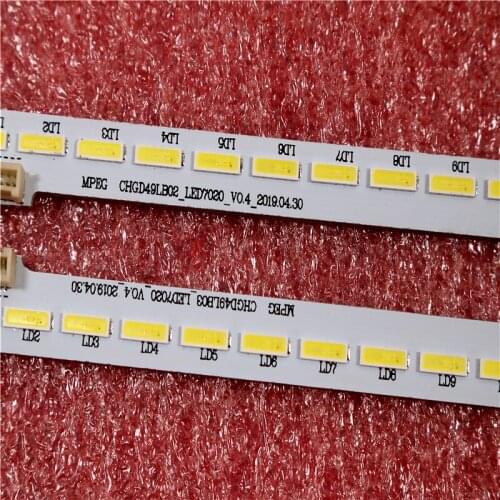 100%new for changhong 49 "TV backlight bar is suitable for UD49C6000ID screen: m490u13-e1-l60 lamp 536MM long 9-pin socket