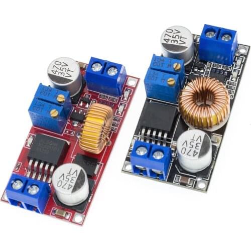 5A DC-DC CC/CV Lithium Battery Step down Charging Board Led Power Converter Charger Step Down Module original Red/Black XL4015
