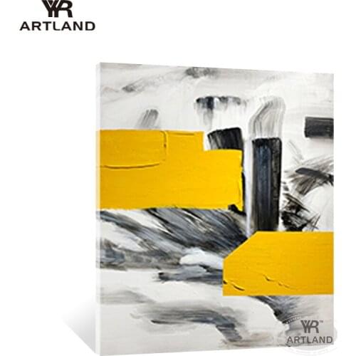 Handmade knife draw thick oil abstract oil paintings wall art pictures for living room bedroom home decoration no framed