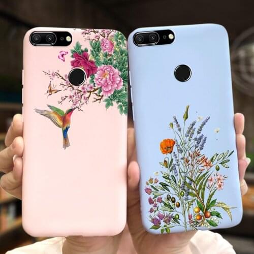 TPU Cases Shell For Honor 9 lite Case Flower Blue Sky Coque Funda For Huawei Honor 9 Lite honor9 LLD-L21 9lite Silicone Cover