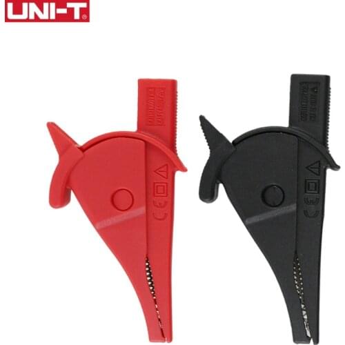 UNI-T UT-C02A Alligator Clip Banana Tnterface Straight Plug for most Test Multimeters Testers Accessories