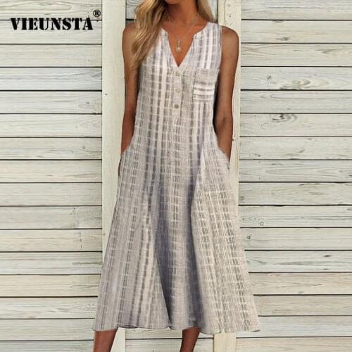 VIEUNSTA Business Summer Dresses