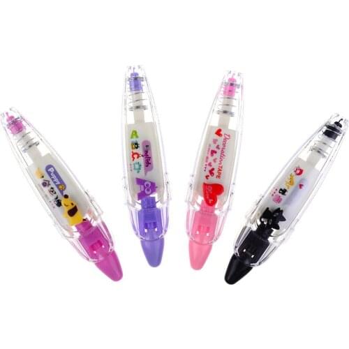 XRHYY Cute Correction Tape Masking Cartoon Animal Decoration Tapes For Diary Scrapbook Stationery DIY Crafts Decoration Sticker