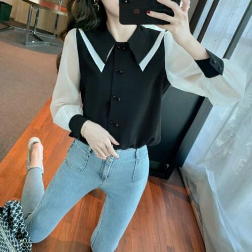 Женские стильные рубашки YZAHJ China At AliExpress