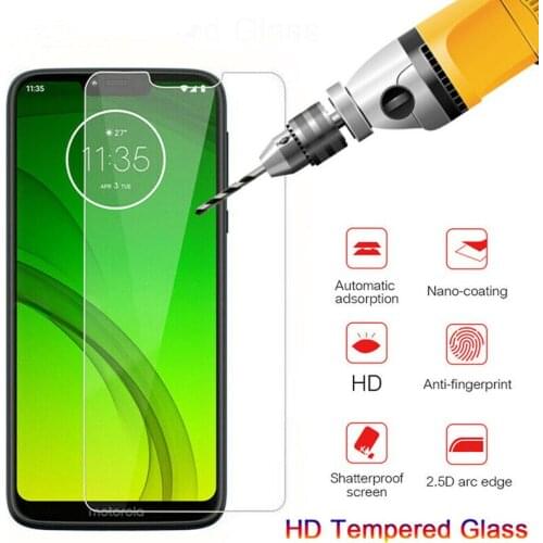 Tempered Glass for Motorola Moto G7 Plus GLASS Protective Film on Moto G7 Power PLAY Screen Protector cover