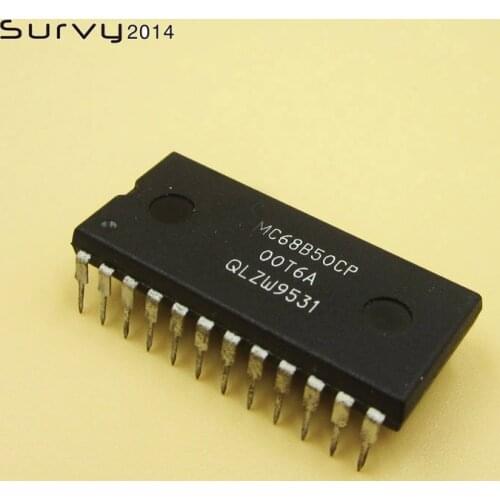 1/5PCS MC68B50CP 68B50 DIP-24 ASYNCHRONOUS COMMUNICATIONS INTERFACE ADAPTER diy electronics