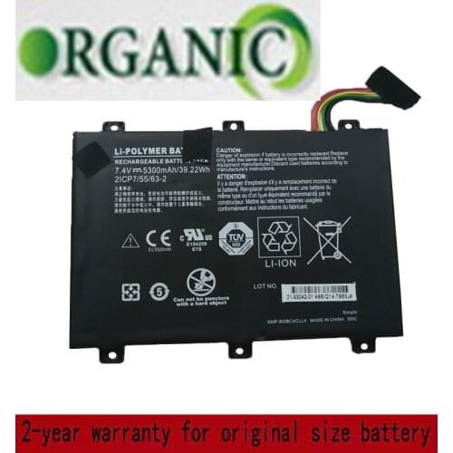 7.4V 5300mAh 39.22Wh SMP-BOBCACLL4 21-93042-01 Laptop Battery for xplore ix101B1 IX101B2 Three anti-tablet built-in