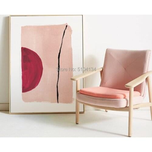 Art Hand painted Abstract Color Block Oil Paintings Abstract canvas Oil Painting wall painting for Living Room home Decoration