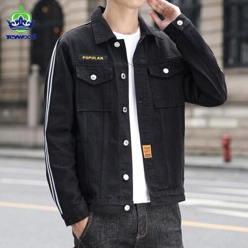 Мужские джинсовые куртки JEYWOOD China At AliExpress