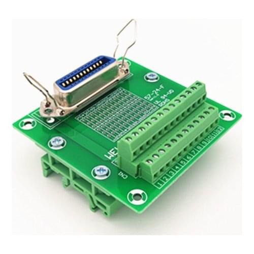 57 Series 24-Pin 0.085" Vertical plug-in Female Header Connector Breakout Board
