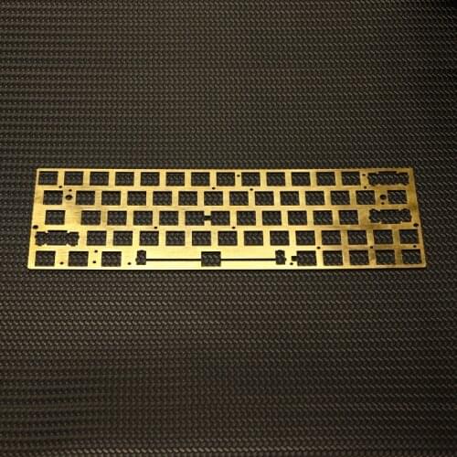 Brass Plate Positioning Board Plate-mounted Stabilizers For GH60 XD64 DZ60 GK64 Gk64x GK64xs