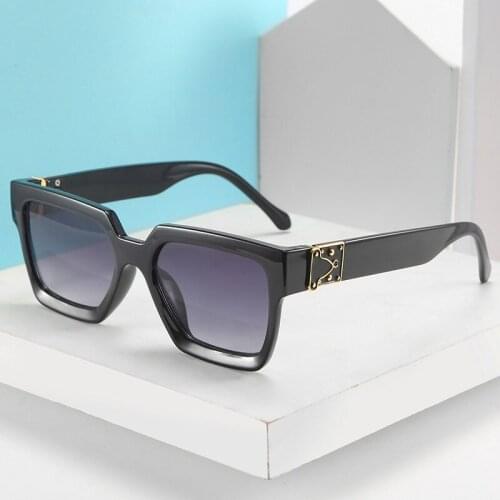 Fashion Square Sunglasses Designer Luxury Womens Square Sunglasses Classic Retro Glasses UV400 Driving Goggles