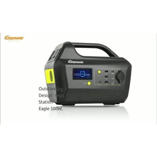 New 300w Solar Generator Portable Power Station Emergency Energy Storage Power Supply 220v Lithium Battery For Outdoor Camp