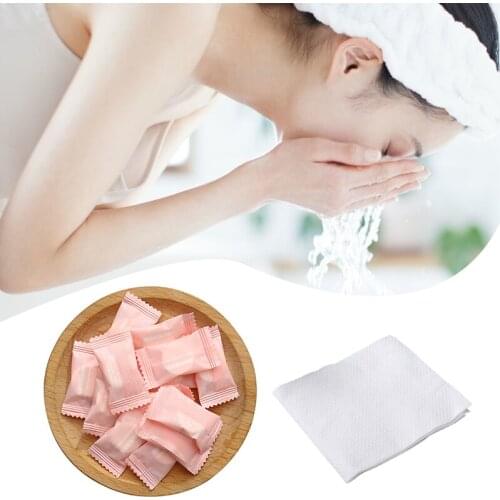 Disposable Compressed Travel Cotton Towel Magic Towel Portable Face Towel Soft Napkin Perfect Cleaning Wipes 10/30/50/100pcs