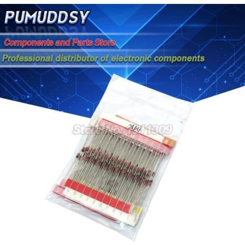 2V4 to 33V) 270PCS 27 Values *10PCS 1/2W 0.5W Zener Diode Assorted kit Assortment Set New