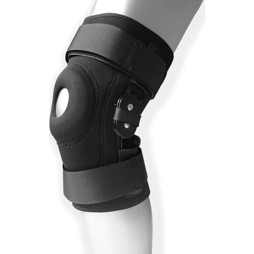 Professional Knee Brace Sports Kneepads Knee Support Side Patella Stabilizers with Strap Knee Protector Fitness Gear Pain Relief