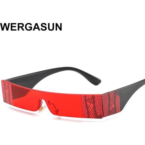 WERGASUN Sunglasses Women Trendy Brand Designer Fashion sunglasses men For Sexy Female Retro Eyewear Oculos De Sol uv400