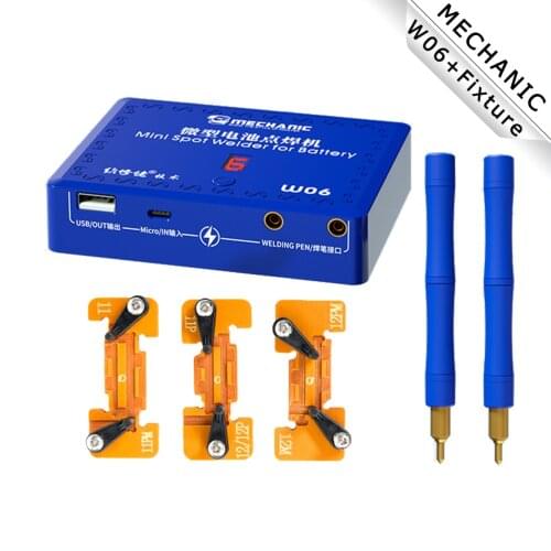 Spot Welder MECHANIC W06 Built-in 9600MAH Battery Electric Treasure Miniature Precision Nickel Sheet Welding Spot Welding Pen