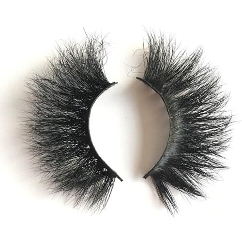 Thick Lashes Handmade Eyelashes 25mm 6pairs/lot 5D Mink LC5D06 Fluffy Eye Lash