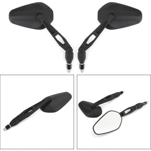 Areyourshop 1 Pair M10 Rear View Mirror UNIVERSAL Nylon Mirrors For Motorcycle Custom Cruiser For Honda For Kawasaki Motor Parts