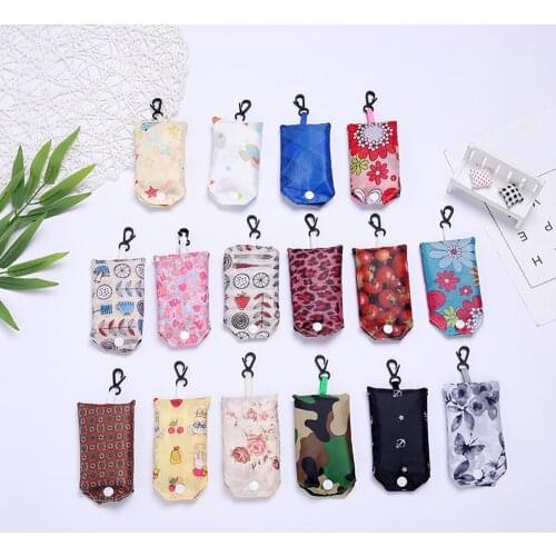 New Waterproof Reusable Shopping Bags Women Foldable Tote Bag Portable Cloth Eco Grocery Bag Folding Large Capacity Handbags