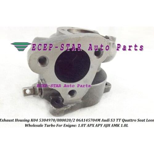 Exhaust Housing 53049700022 53049880022 5304-988-0020 5304-970-0020 06A145704P 06A145704PX 06A145704PV 06A145704MX 06A145704MV
