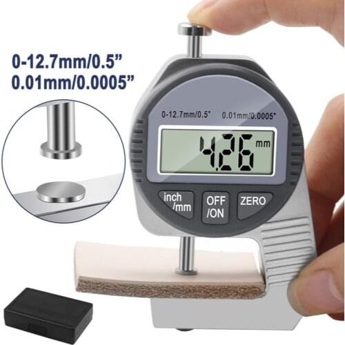 Dental Caliper Thickness Gauge 0-12.7mm Caliper with Metal Watch Thickness Measurement Dental Lab Equipment Dental Tool