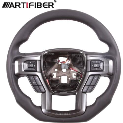 100% Real Carbon Fiber Steering Wheel for Ford F-150 / Raptor