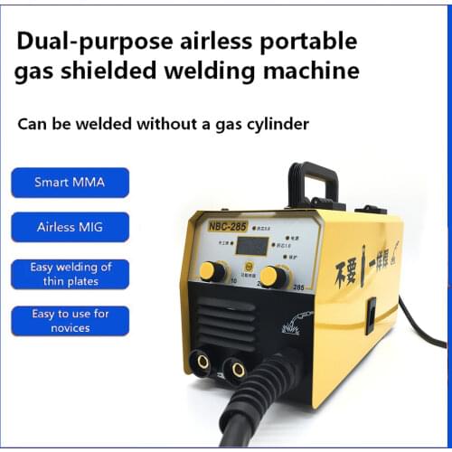 220V 3500W 275A Semi-automatic Welding Machine 2 In 1 MMA Welder MIG Welding Machine Without Gas Arc DC Inverter Welding Machine