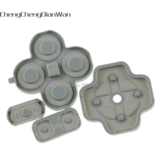 ChengChengDianWan Conductive Rubber Pad Button Contacts A B X Y D-Pad Kit for Nintendo NEW 3DS 5sets/lot