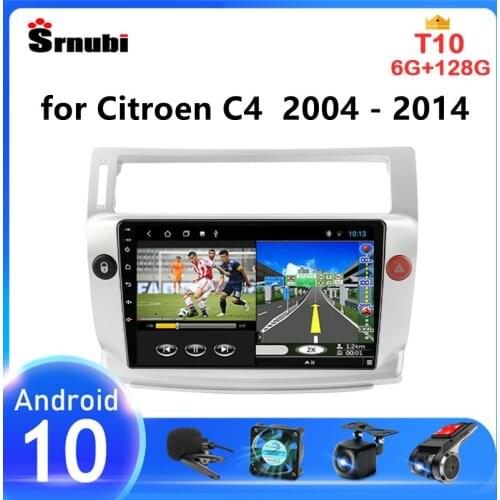 Android 10 2 din Car Radio Multimedia Video Player for 2004 - 2014 Citroen C4 C-Triomphe C-Quatre Car Stereo DVD GPS Navigation