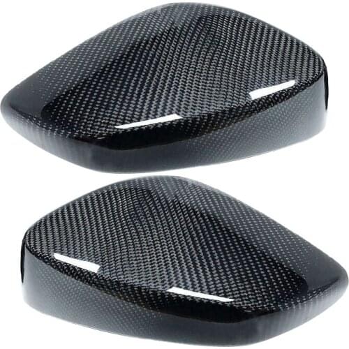 CITALL 2pcs/set Real Carbon Fiber Side Door Wing Mirror Cover Cap Fit For Toyota GT86 Subaru BRZ Scion FR-S 2012-2020