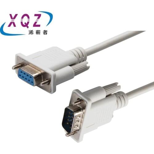 DB9 Serial Cable 9 Pin RS232 Serial Cable Male to Female PC Converter Extension Cable 9Pin Adapter Cable DB9 female to female