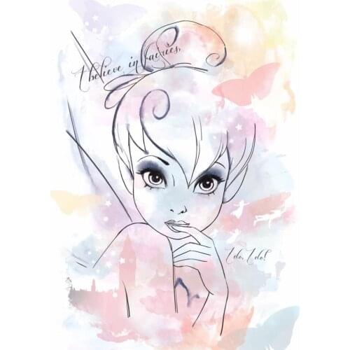 Div 5D Butterfly Elves Lady Girl Woman Butterfly Watercolor Full Diamond Painting kits art beauty 3D paint by diamonds