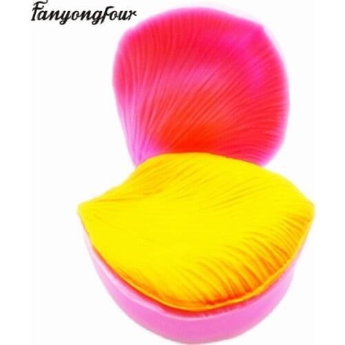 DIY cake mold petals yarn silicone mold cake design template for kitchen baking tools