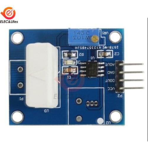 WCS1800 Hall Current Sensor Module DC 5V 35A Short Over-Current Detector Protection Board Module With Overcurrent Signal Lamp