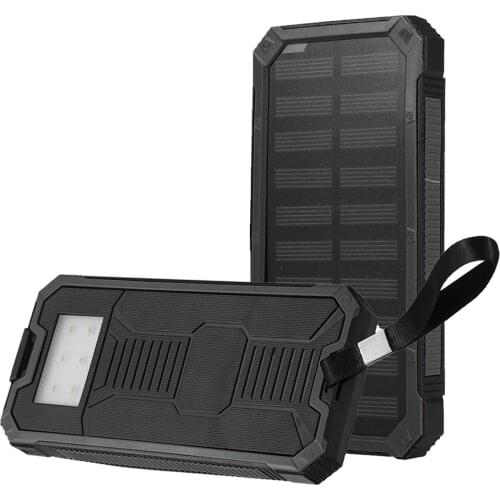 DIY Solar Power Bank Case Set Dual USB Port Fast Charging DIY Solar Power Bank Case Kit (Battery NOT INCLUDED)