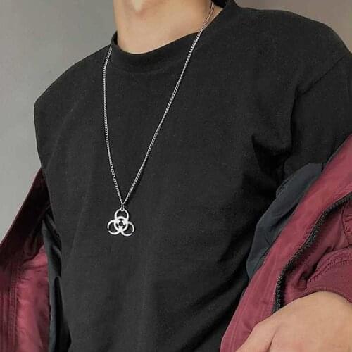 Necklace Street Punk Nightclub Hip Hop Tide Necklace Fashion Chains Necklaces Snake Chain Hot Sale Personality