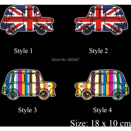 10 x Newest Car Styling Decal Retro Mini Decoration Stickers for MIni Cooper Clubman Roadster Countryman Paceman Coupe jcw