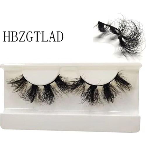 NEW 5D Mink Eyelashes Long Lasting 25mm Mink Lashes Natural Dramatic Volume Eyelashes Extension Thick Long 3D False Eyelashes