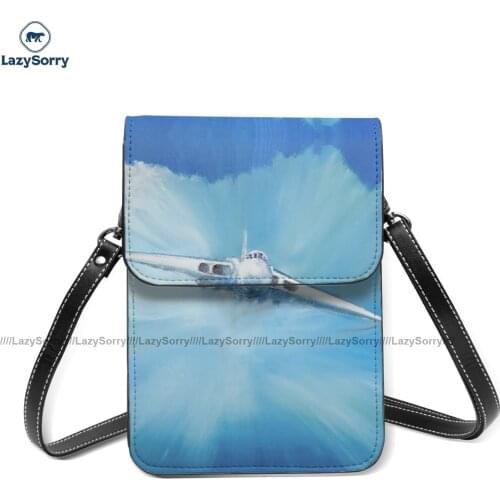 Stealth Shoulder Bag Shopping Leather Mobile Phone Bag Student Gifts Retro Bags