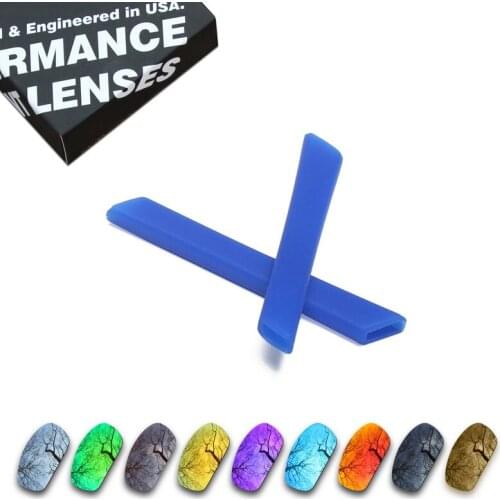 ToughAsNails Polarized Replacement Lenses & Blue Ear Socks for Oakley Jawbone Sunglasses - Multiple Options