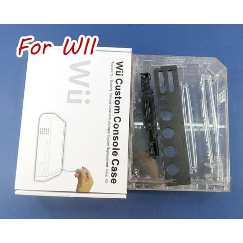 Housing shell Case cover For Wii Body Protector Cover Shell Accessories with Full Buttons Repai Parts