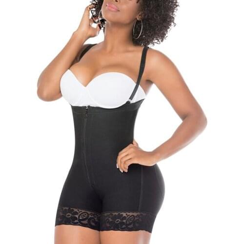 WomenS Shapewear Latex Waist Trainer Tummy Control Body Shaper Fajas Colombianas Bodysuit Weight Loss Strapless Slimming